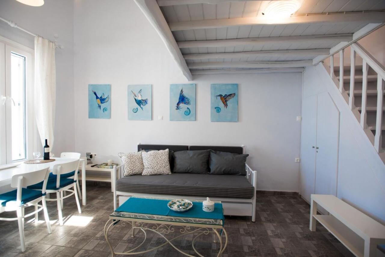 Traditional Split Level House In Mykonos Town Villa Ngoại thất bức ảnh