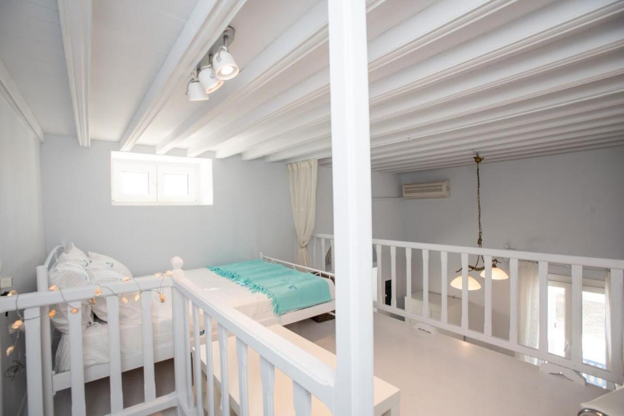 Traditional Split Level House In Mykonos Town Villa Ngoại thất bức ảnh